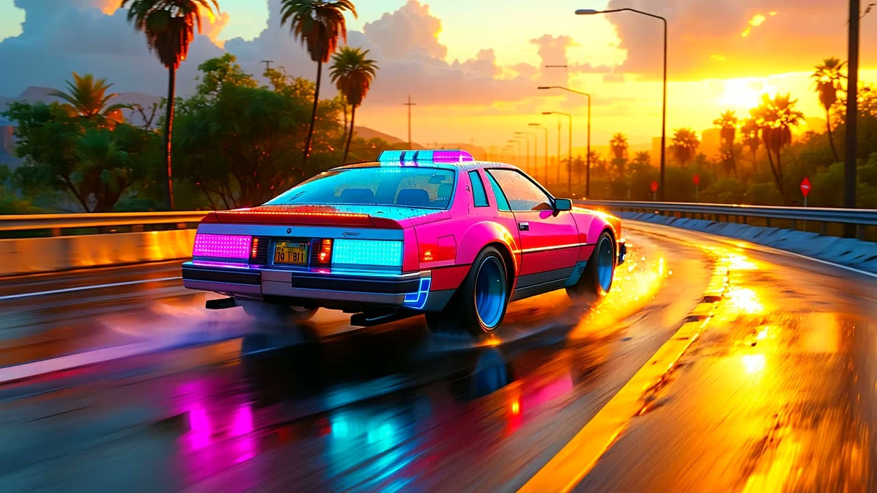 Neon Drive - 1 Hour of Retro 80s Synthwave 🚗✨
