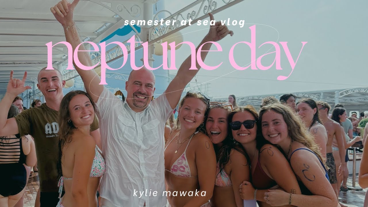semester at sea vlog + neptune day tradition!
