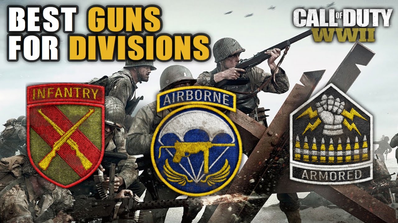Best Gun for Each Division in Call of duty WW2 in 2020 (COD WW2)