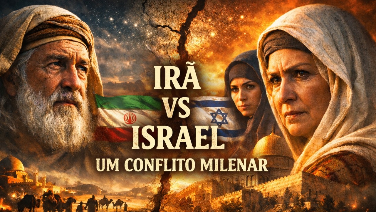 A ORIGEM BÍBLICA DO ÓDIO ENTRE ISRAEL E IRÃ — COMO TUDO COMEÇOU