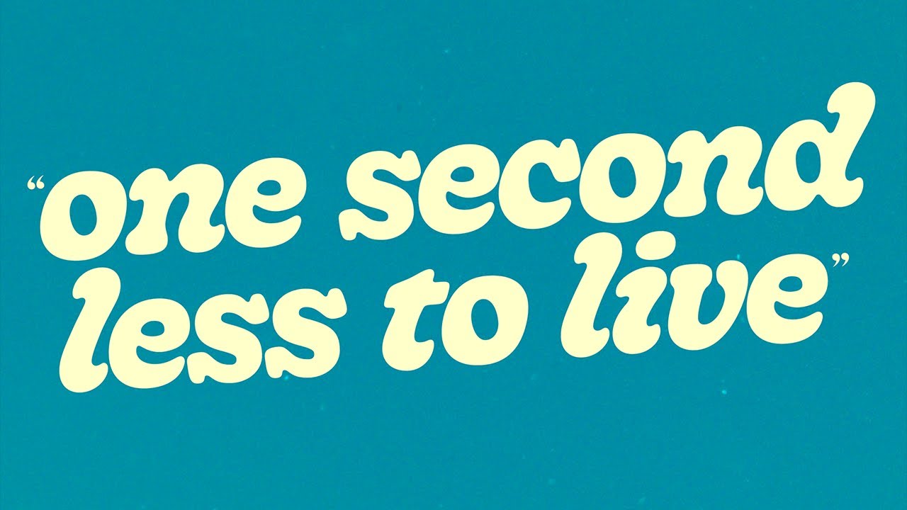 one second less to live — BEACHPEOPLE