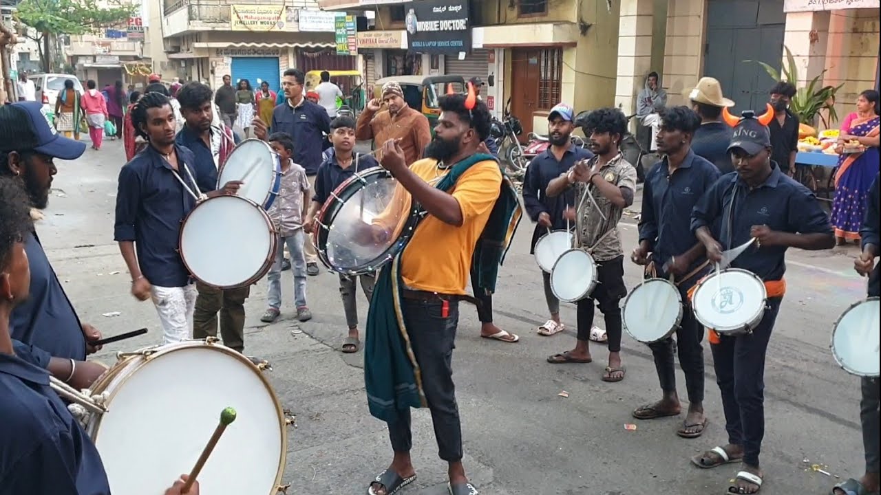 Adugodi Pallaki Utsava 2023 | Tamate Beats | Chapdoll Beats | Tamate Sound | Tamate ‎@TrollCrew 