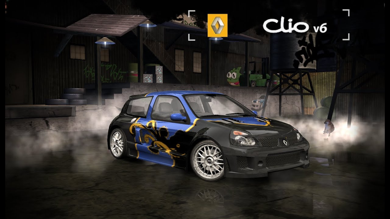 Как сделать Renault Clio V6 Невила в NFS Most Wanted PEPEGA Edition V2