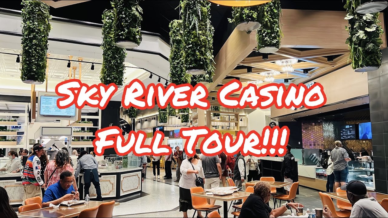 BRAND NEW SKY RIVER CASINO TOUR IN ELK GROVE CALIFORNIA