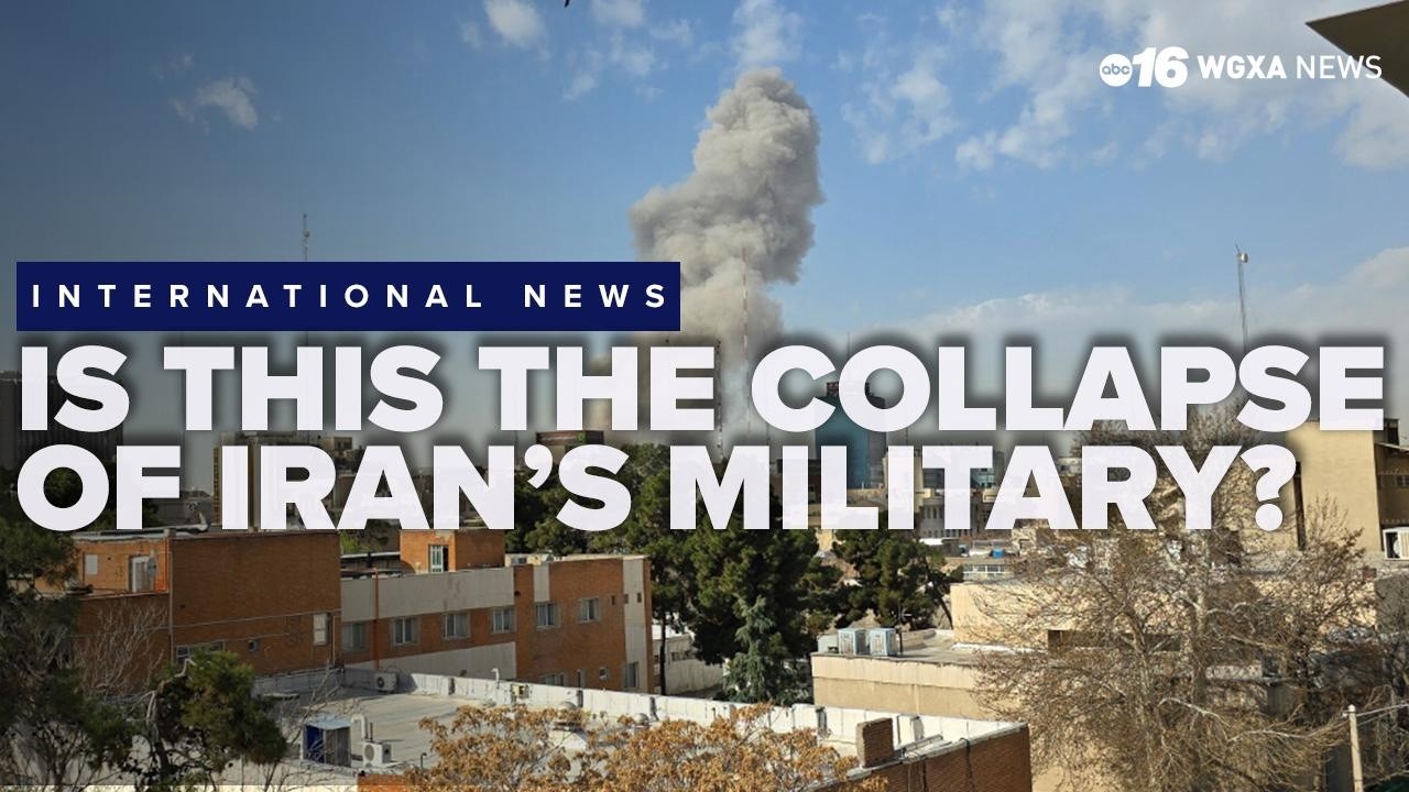 Is this the collapse of Iran's military? Retired Army aviator explains