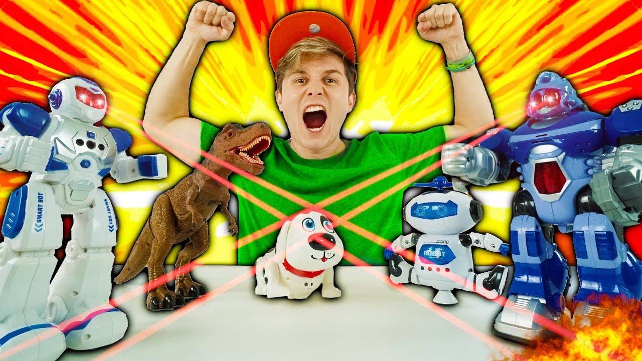 FIZ UMA BATALHA ÉPICA COM TODOS ROBÔS ☆ BATTLE ROYALE ☆