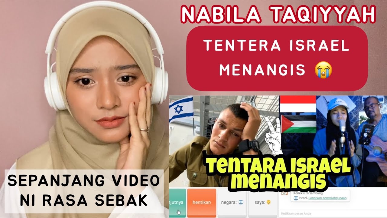 BUKAN ISRAEL JE TAPI AYU PUN TERJEBAK SEKALI MALAYSIAN REACT TO UKHTI NABILA TAQIYYAH