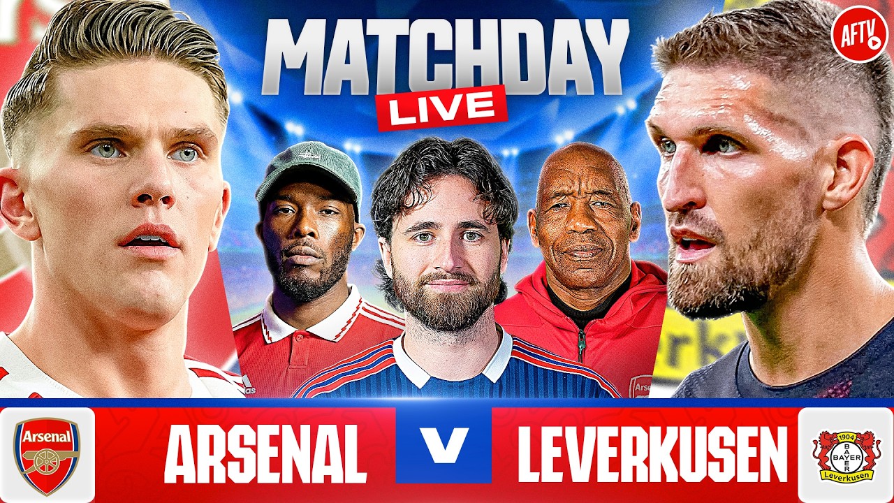 Arsenal vs Bayer 04 Leverkusen | Match Day LIVE | Champions League
