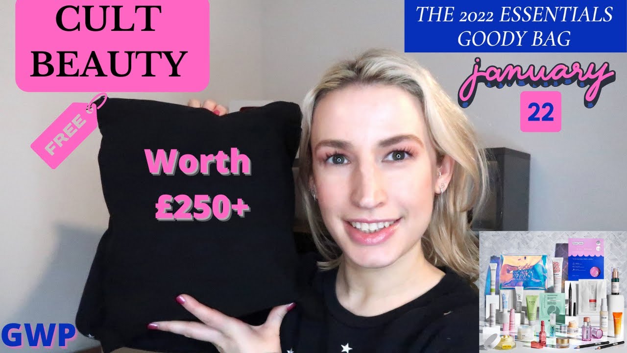 CULT BEAUTY The 2022 Essentials Goody Bag GWP January 2022 UNBOXING