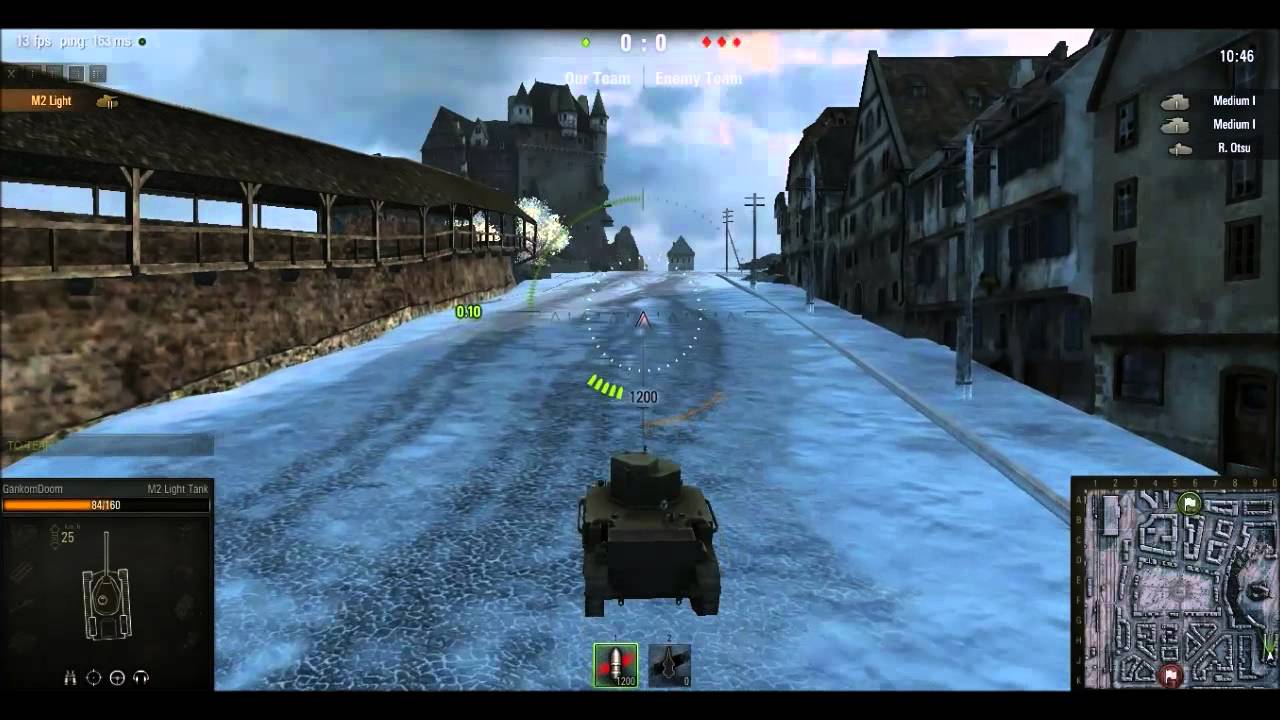 Subject Neutral Play's World of Tanks! Gankom Get's Hazed.