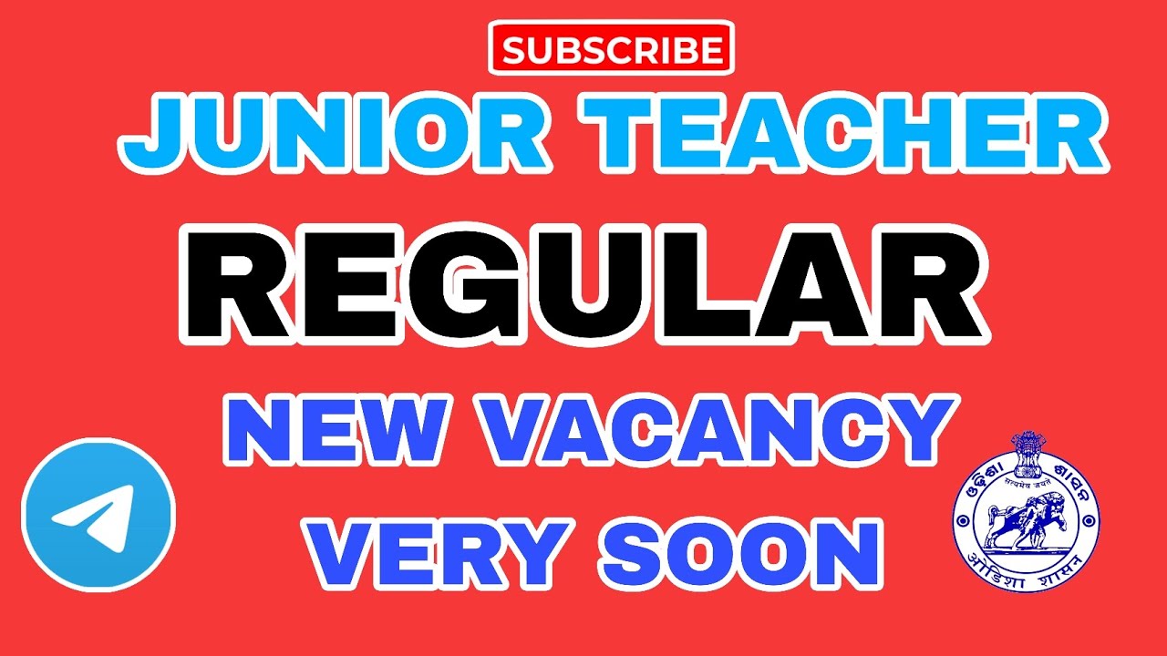 Junior teacher schematic news || JT regular || New teacher vacancy || junior teacher update || JTS