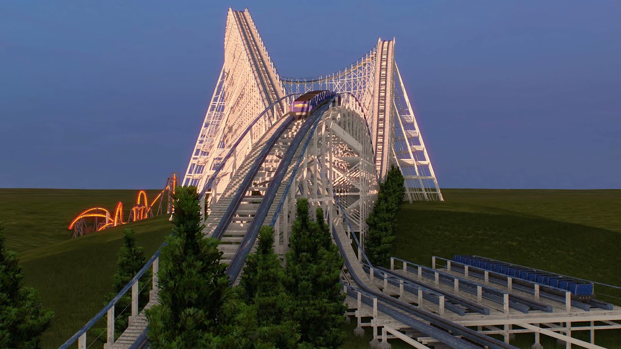 [Nolimits 2] Comet - Philadelphia Toboggan Coasters Wooden Coaster