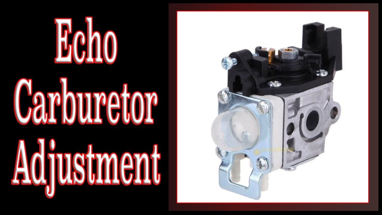 Регулировка карбюратора Echo 2 Stroke | Для начинающих