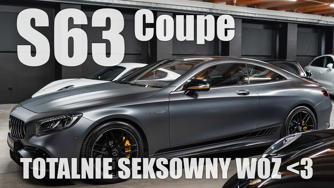 MERCEDES-AMG S63 COUPE. TOTALNIE SEKSOWNY WÓZ | VACOS CAR LAB