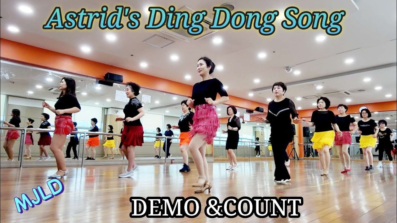 Astrid's Ding Dong Song Line Dance/Claudia Arndt (DE) - May 2024/아스트리드딩동송 라인댄스/왕초급라인댄스/서수원주민편익시설초급B반
