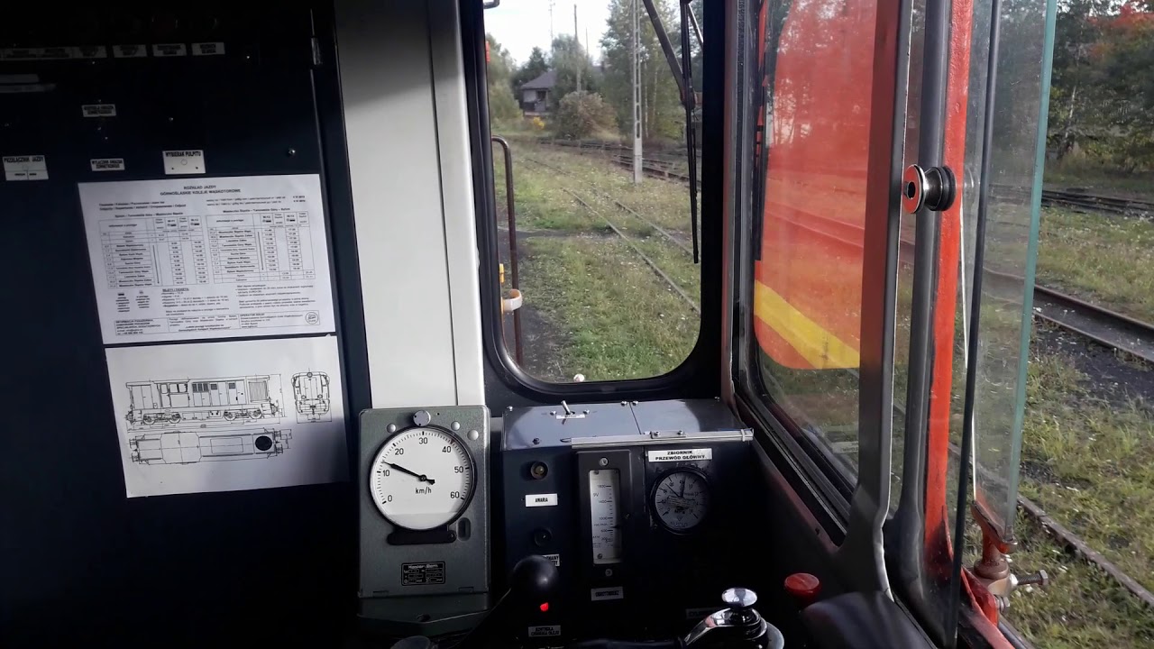 Przejazd w kabinie Lxd2 nr 374