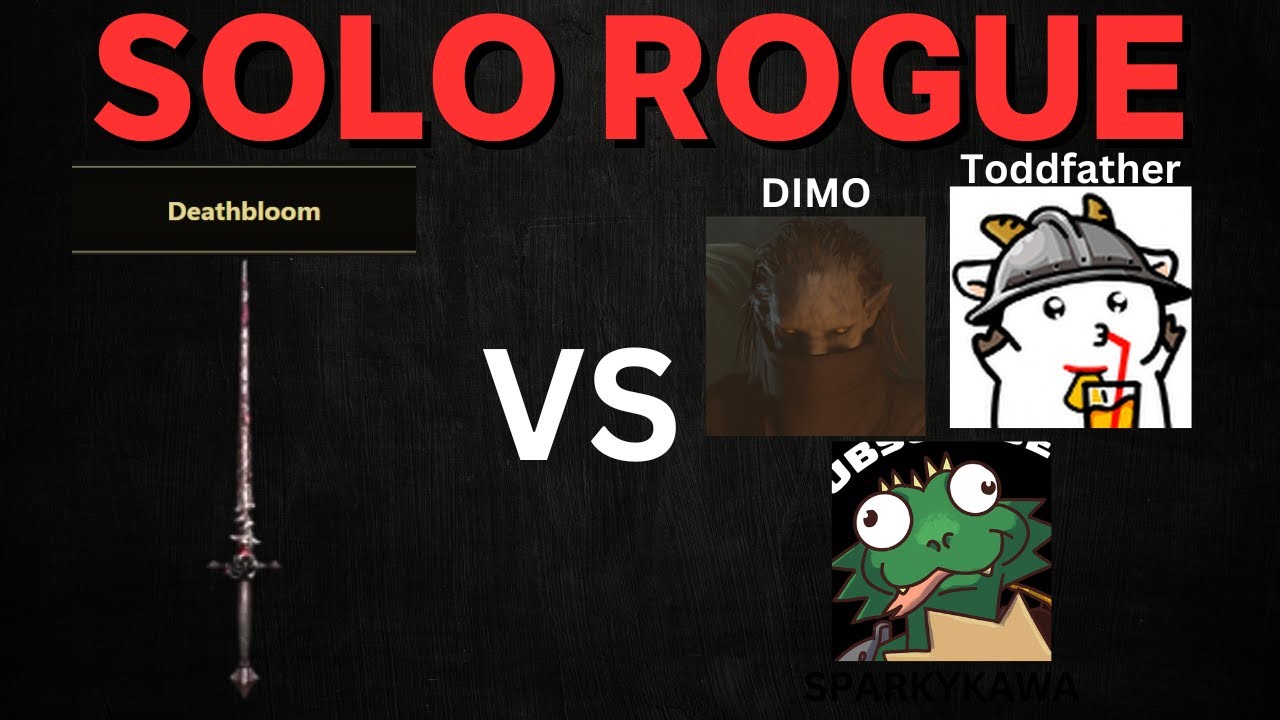Deathbloom No Hide Rogue Makes Everyone Angry! | Dark and Darker PVP