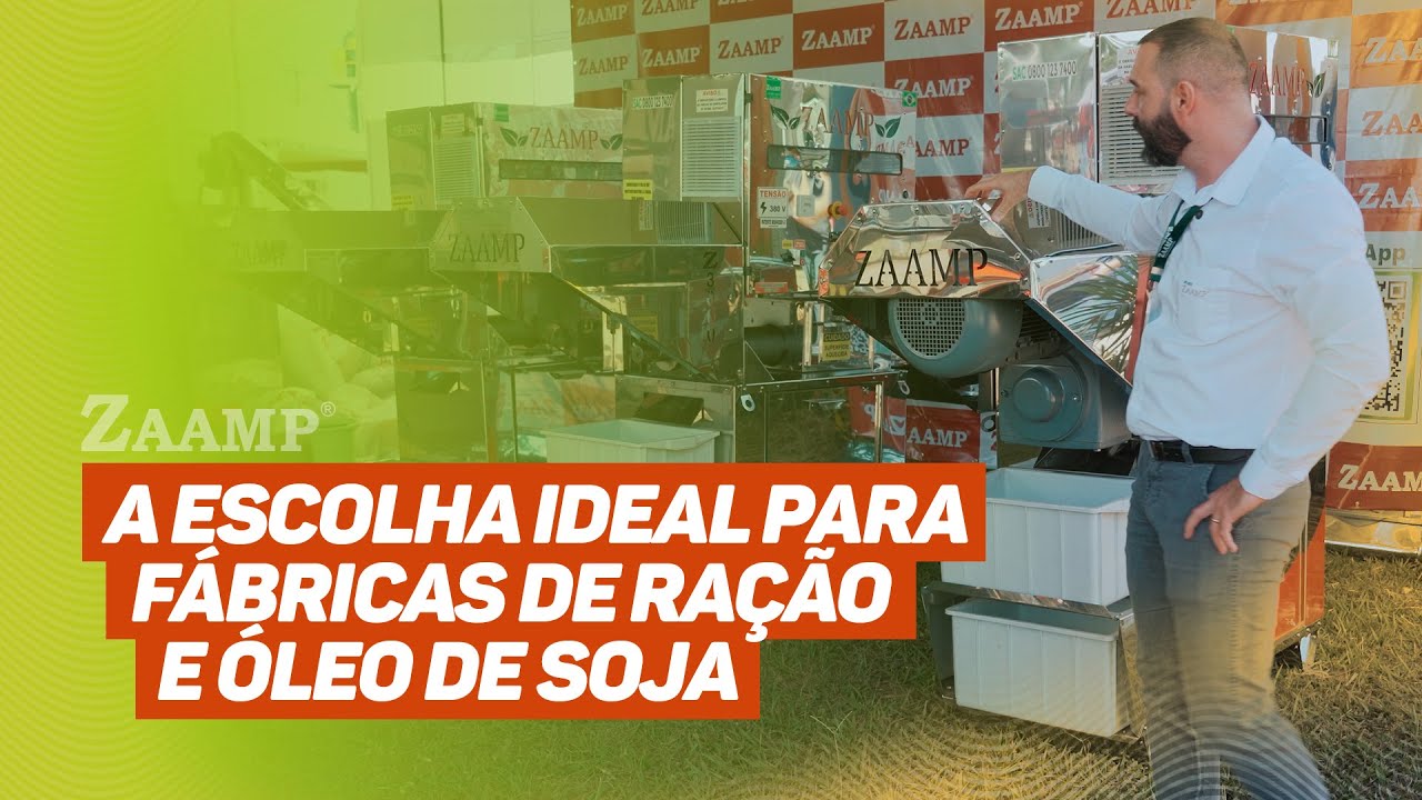 ZAAMP Z3000; A M&Aacute;QUINA PERFEITA PARA A SUA F&Aacute;BRICA DE RA&Ccedil;&Atilde;O E &Oacute;LEO DE SOJA | 🌱 Farelo de soja