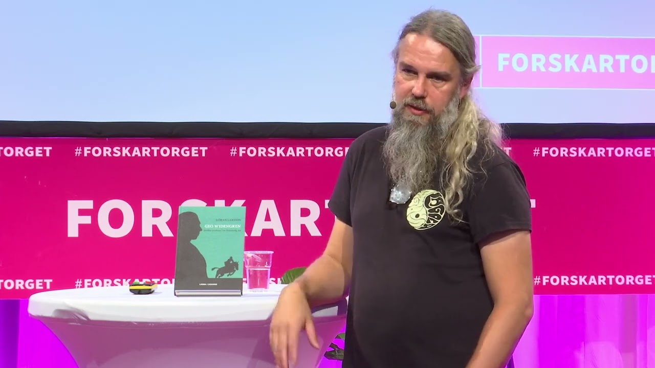 Forskartorget på Bokmässan 2023: En stridbar professor i en föränderlig tid