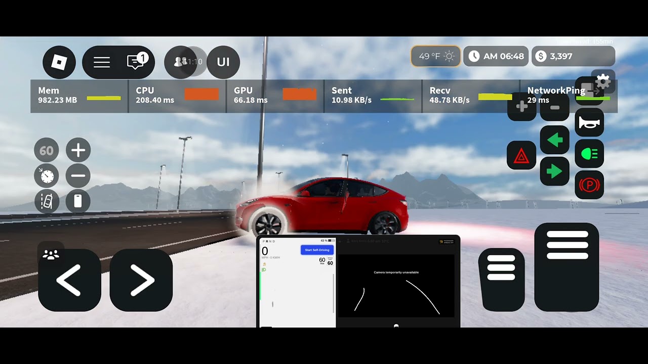 Playing autopilot stimulator 
