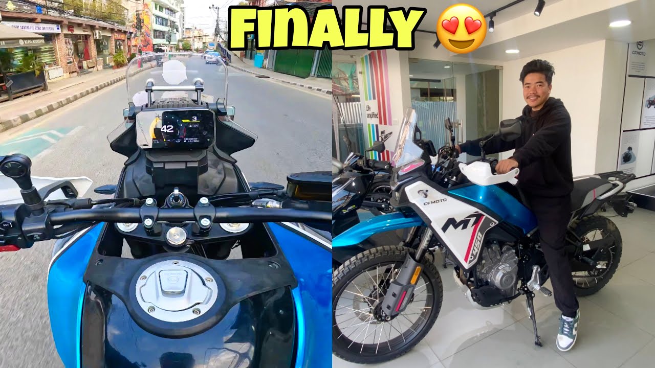 FINALLY NEW BIKE MA PHOTOSHOOT😍/ MT450 / K SOCHEYKO K VAYO AJA TA@rajtamang9919 