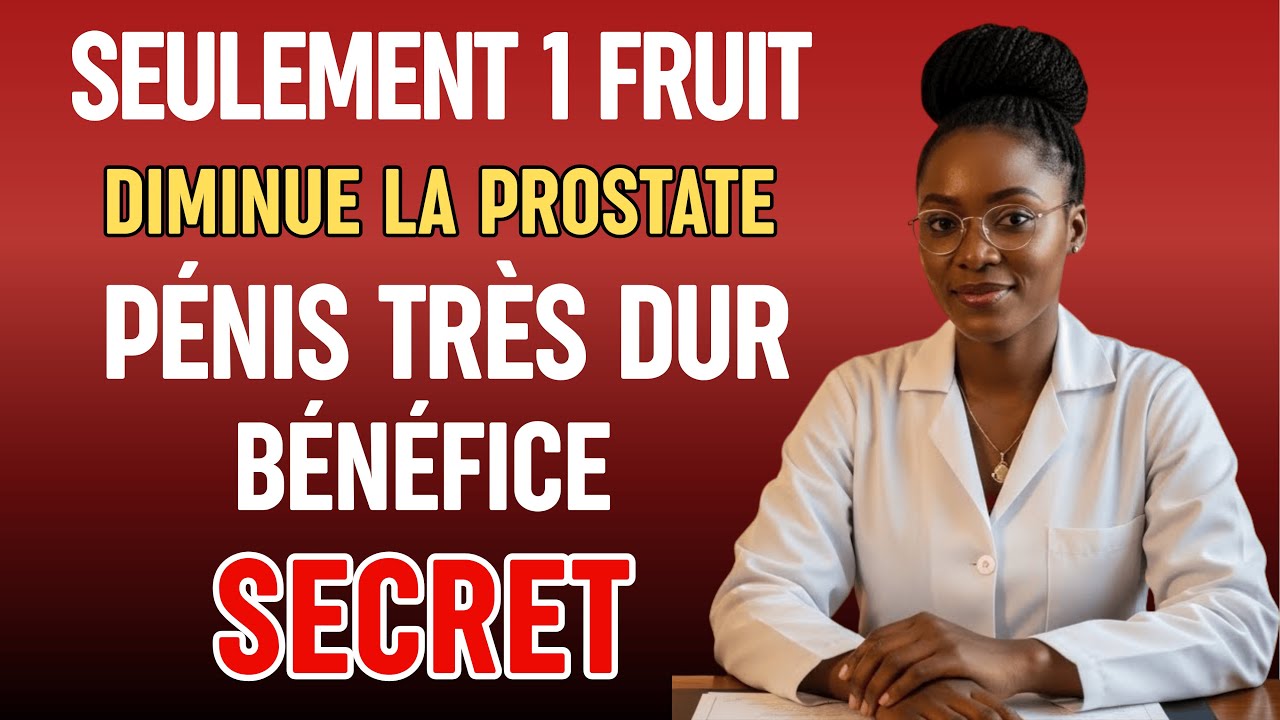 Seulement 1 fruit rend la prostate saine et l'homme puissant