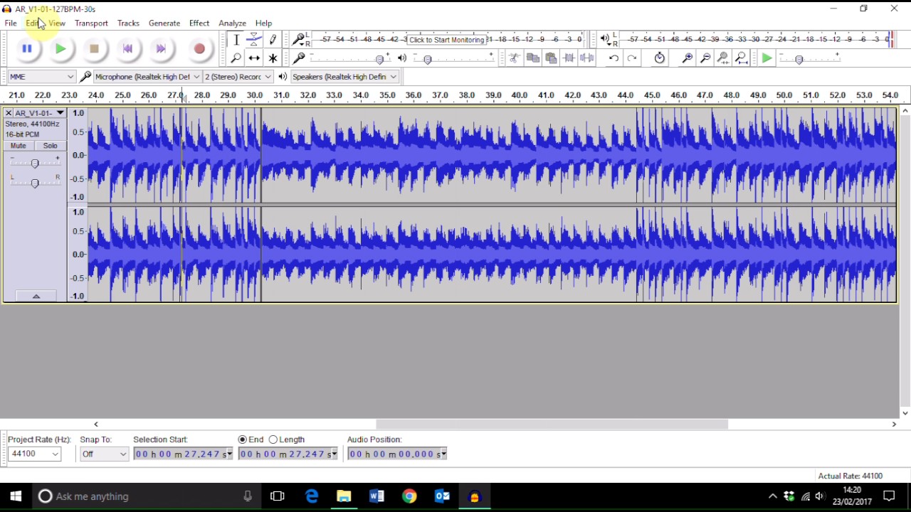 How to Loop or Repeat Tracks in Audacity
