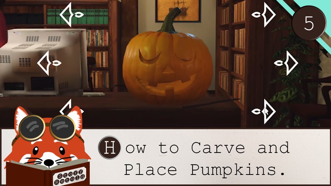 How to Carve and Place Pumpkins | Midnight in Salem