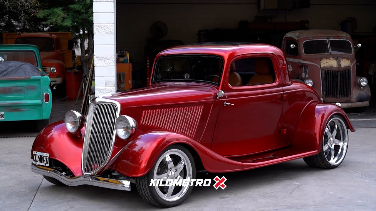 Ford 1934 ⚡3 Ventanas⚡con Motor Chevrolet Corvette ⚡By KM X