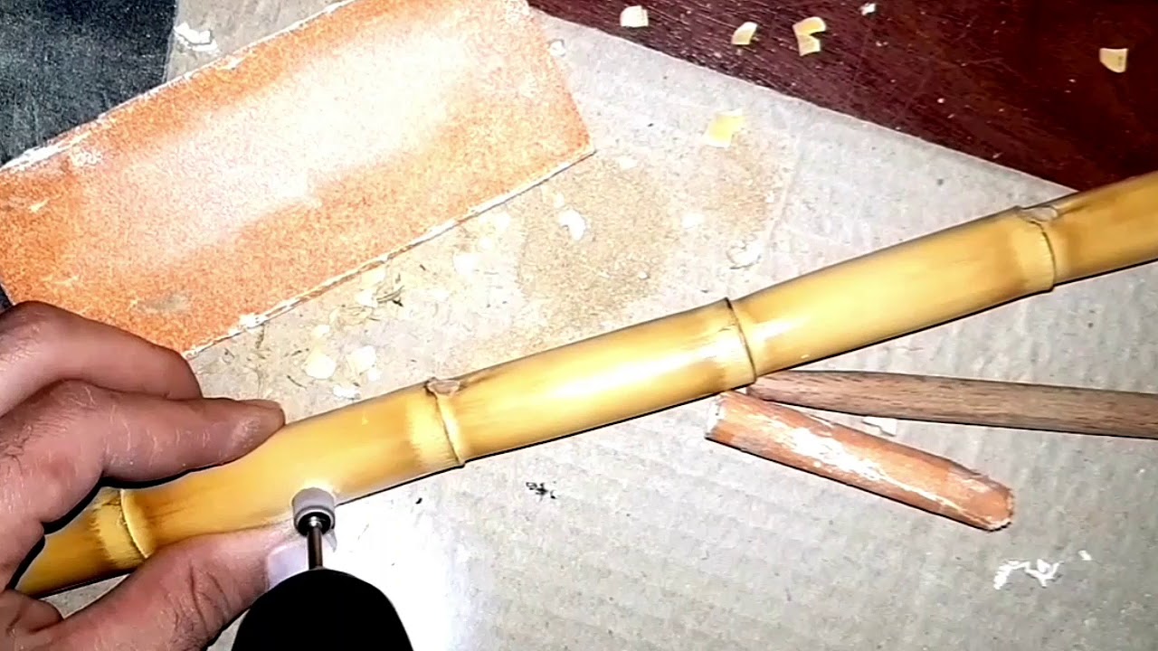 تصنيع آلة الناي الشرقية العربية ، 