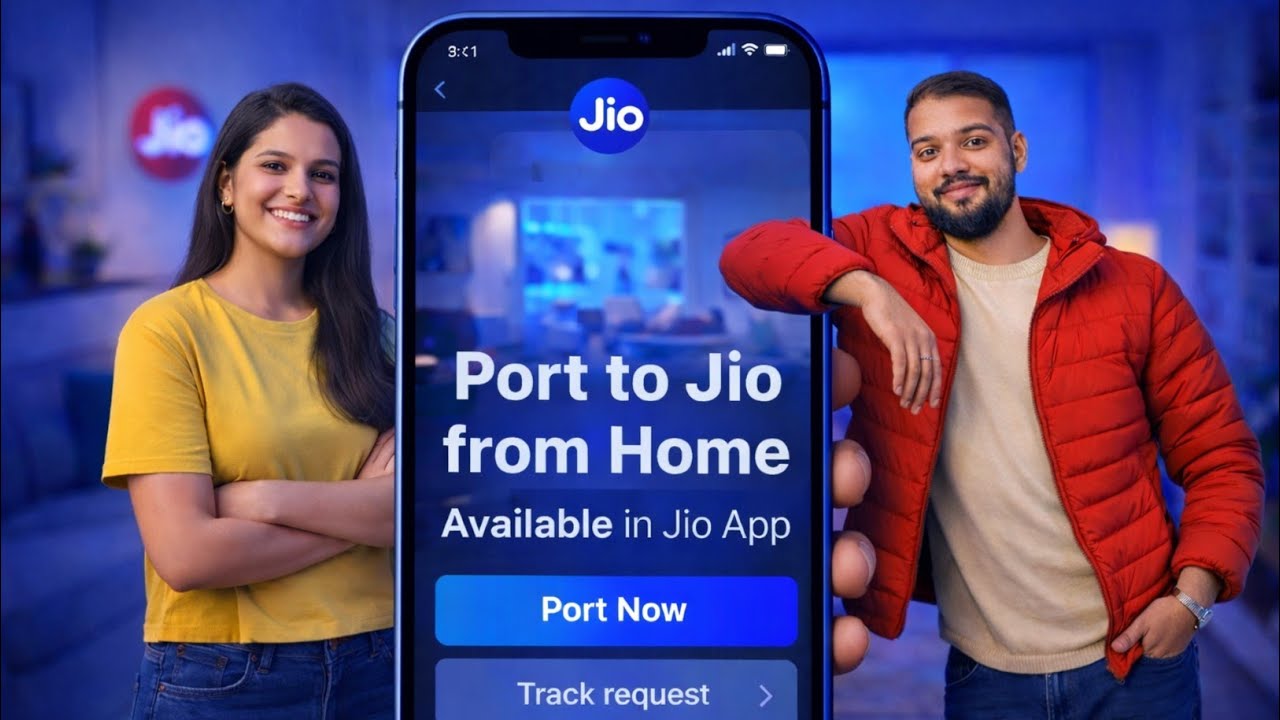 Airtel / Vi / BSNL Number Ghar Baithe 2 Minute Me Jio Me Port | Jio SIM Port in Your Home 