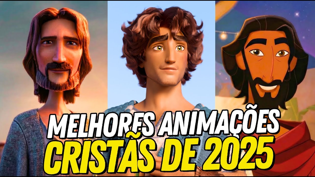 AS MELHORES ANIMAÇÕES CRISTÃS DE 2025! PARA TODA A FAMÍLIA
