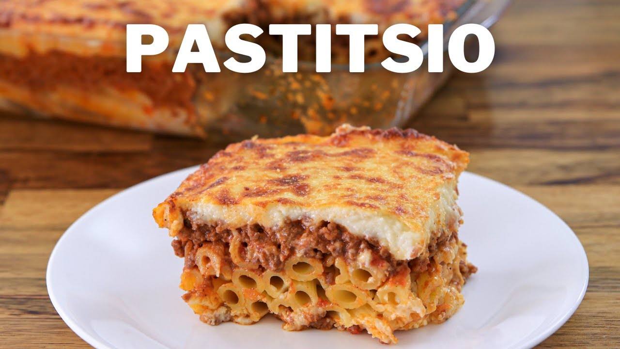 Pastitsio | Greek Lasagna Recipe 🇬🇷