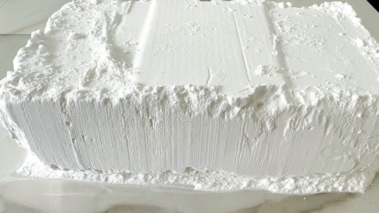 ASMR 25KG of Crunchy White Baking Soda❗| Crumbly Sandy Crunchy Texture | Largest Mould Ever 🥳