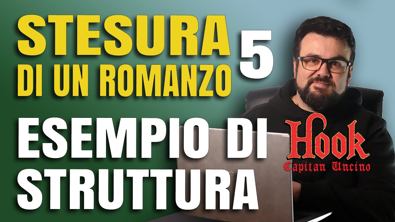 PROGETTAZIONE NARRATIVA, STRUTTURA IN TRE ATTI - HOOK, CAPITAN UNCINO | Stesura di un romanzo #5