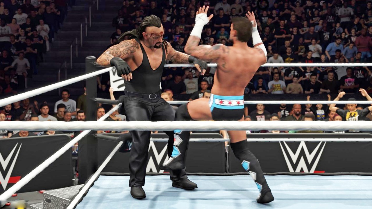 WWE 2K26 - CM Punk vs Undertaker - Gameplay (PS5 UHD) [4K60FPS]