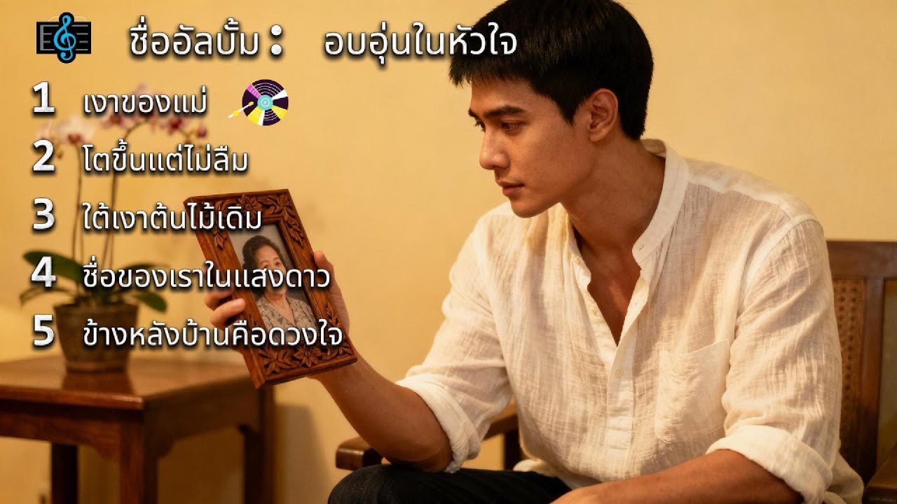 🎧 ชื่ออัลบั้ม: อบอุ่นในหัวใจ