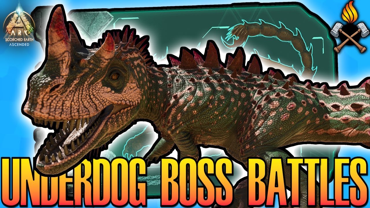 Ceratosaurus vs. The Manticore! [Underdog Boss Battles! - Scorched Earth Series]