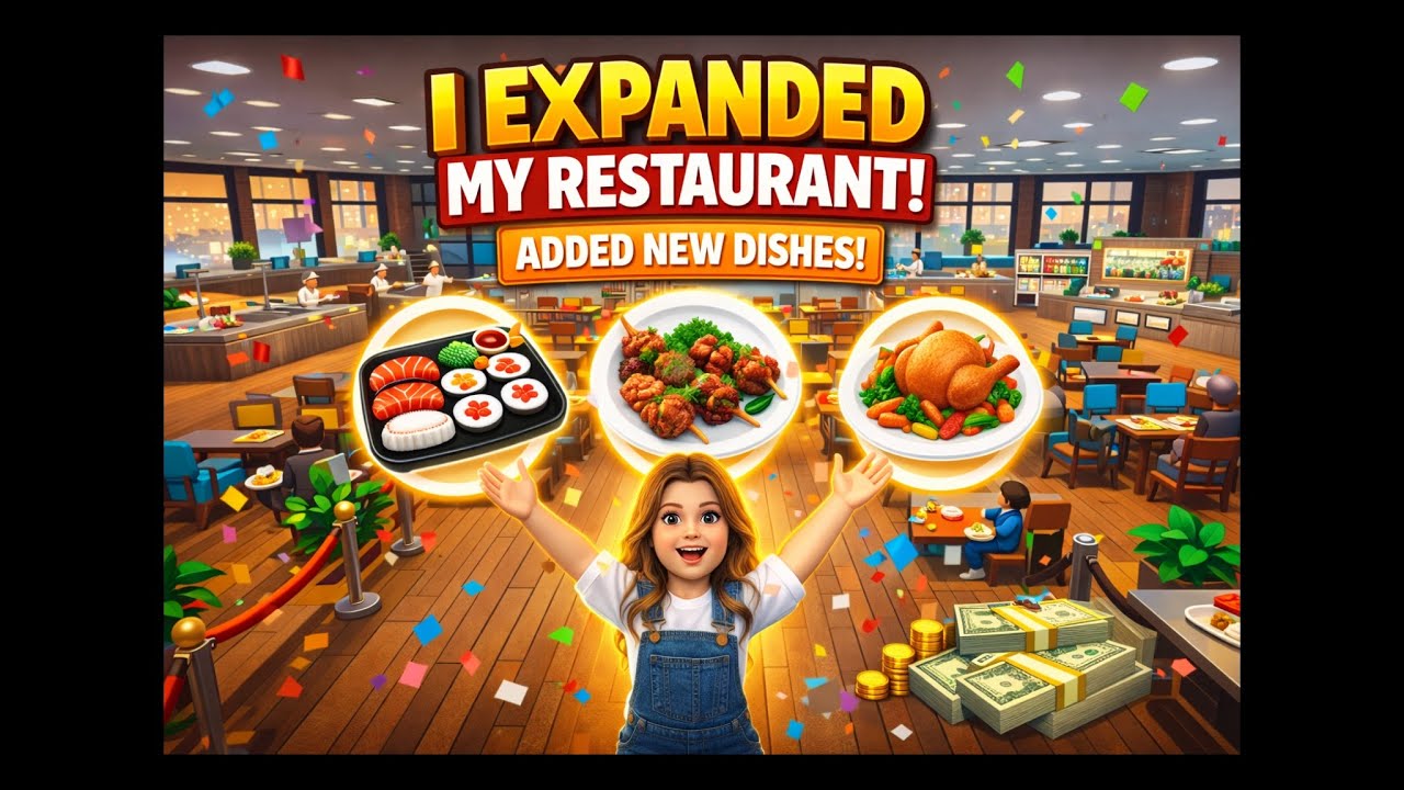 #roblox Building the Biggest Restaurant in Restaurant Tycoon