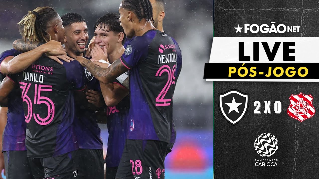FOGÃONET LIVE: BOTAFOGO 2 X 0 BANGU (PÓS-JOGO) | 4ª RODADA DO CAMPEONATO CARIOCA