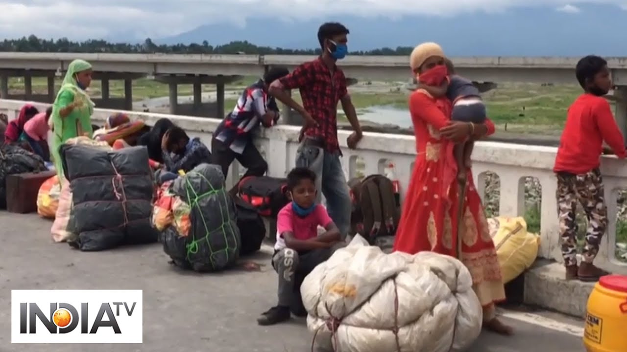 COVID-19: Stranded Indians return home from Nepal