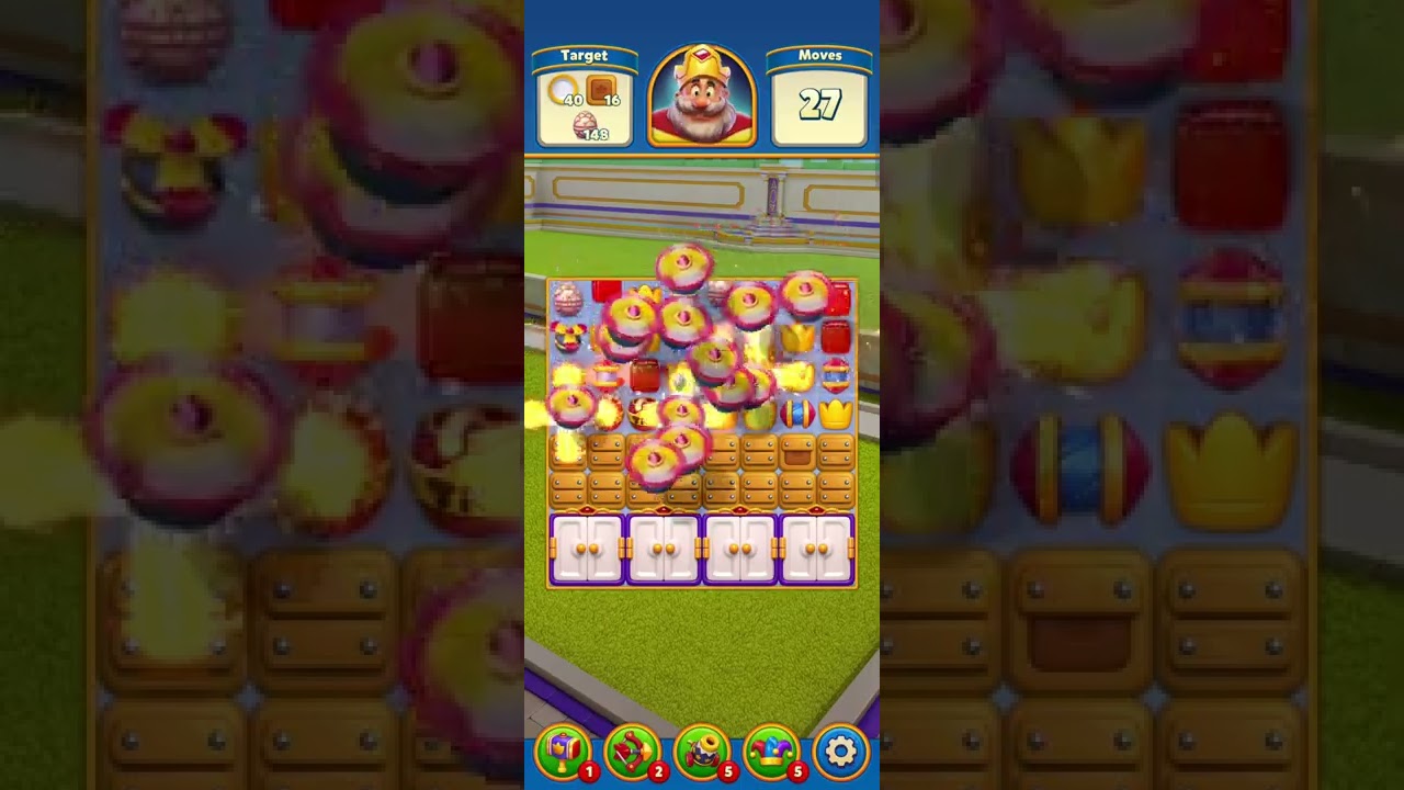 Royal Match : Level 40 to 50 Level ,  #games  Game #android Kingsdom #gameplay on  Oppo Reno 7/ 5G