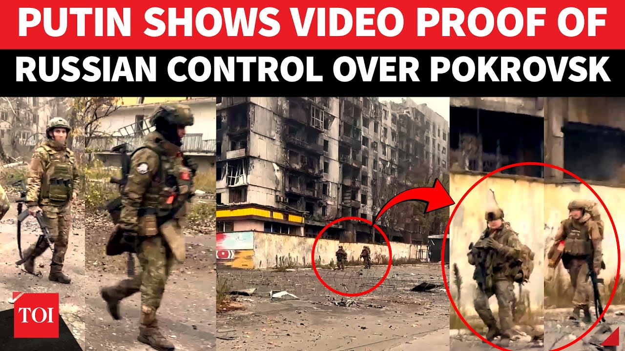 Russian Troops ‘CHILL’ In Pokrovsk, Tease Ukraine As Zelensky Refutes Capture Of Donetsk City