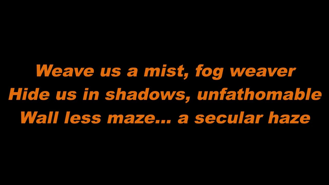 Secular Haze   Lyrics  Ghost