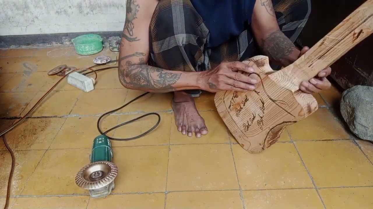 Bik Send (2) // making a unique guitar