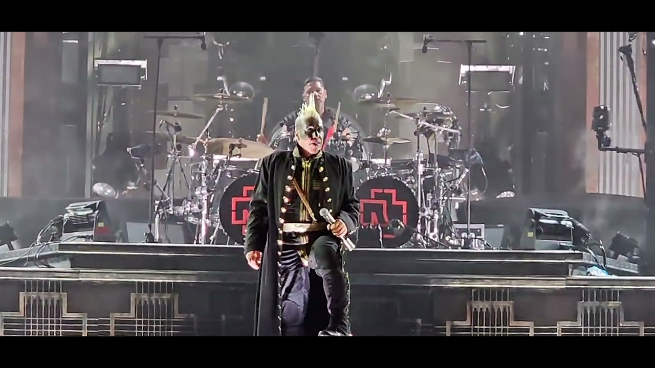 Rammlied - Rammstein live 4K Rammstein ao vivo LISBOA Portugal EUROPE STADIUM TOUR 2023 Estádio Luz