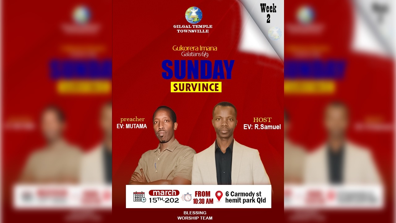 GILGAL TEMPLE// SUNDAY SERVICE (08.03.2026)