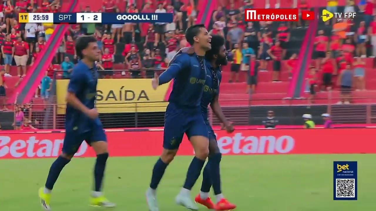 CONFIRA OS GOLS DE SPORT 3x2 RETRÔ PELO PERNAMBUCANO 2026