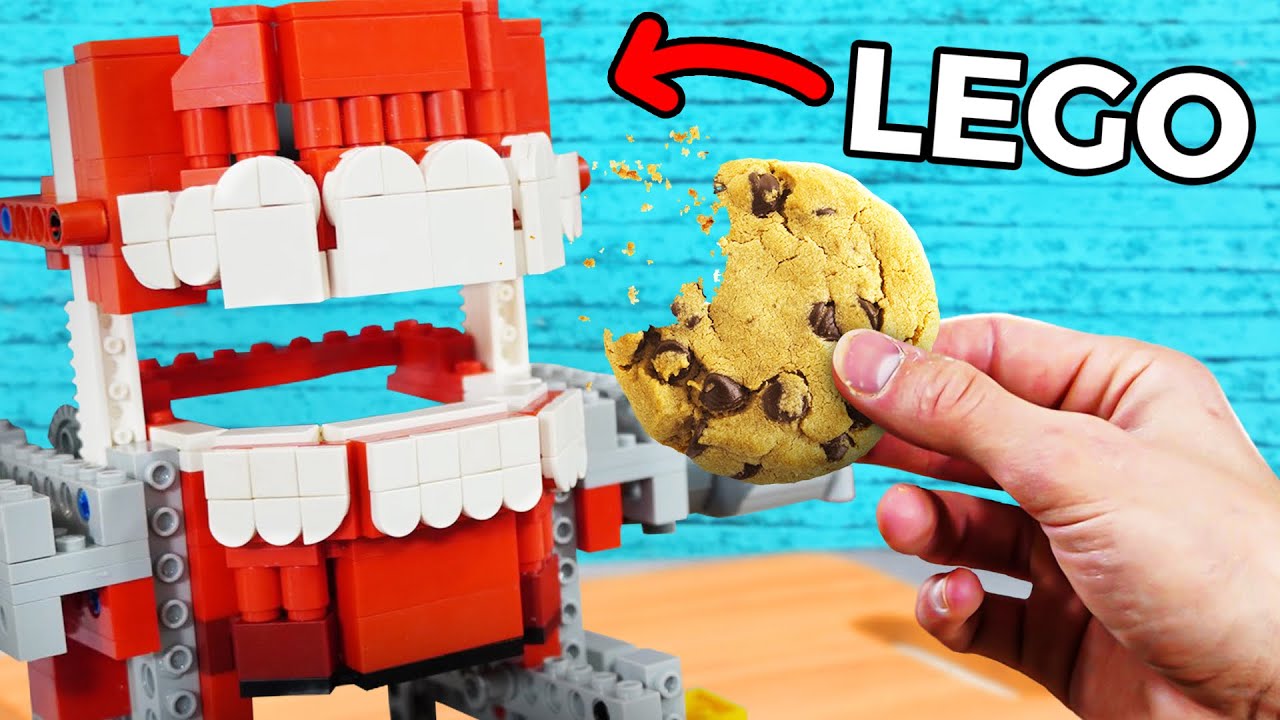I Designed LEGO Teeth that CHEW! *and are kinda weird*