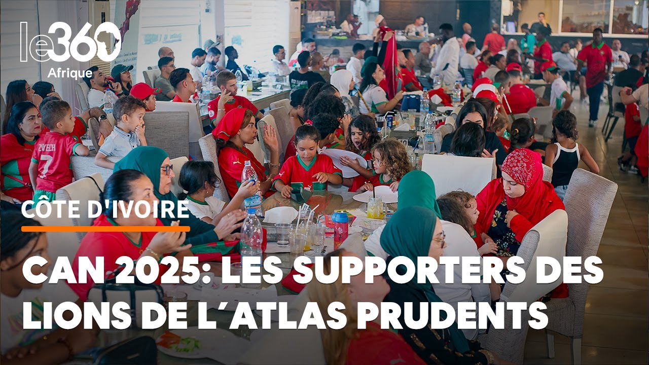 CAN 2025.  &agrave; Abidjan, les supporters des Lions de l&rsquo;Atlas toujours sur leur faim